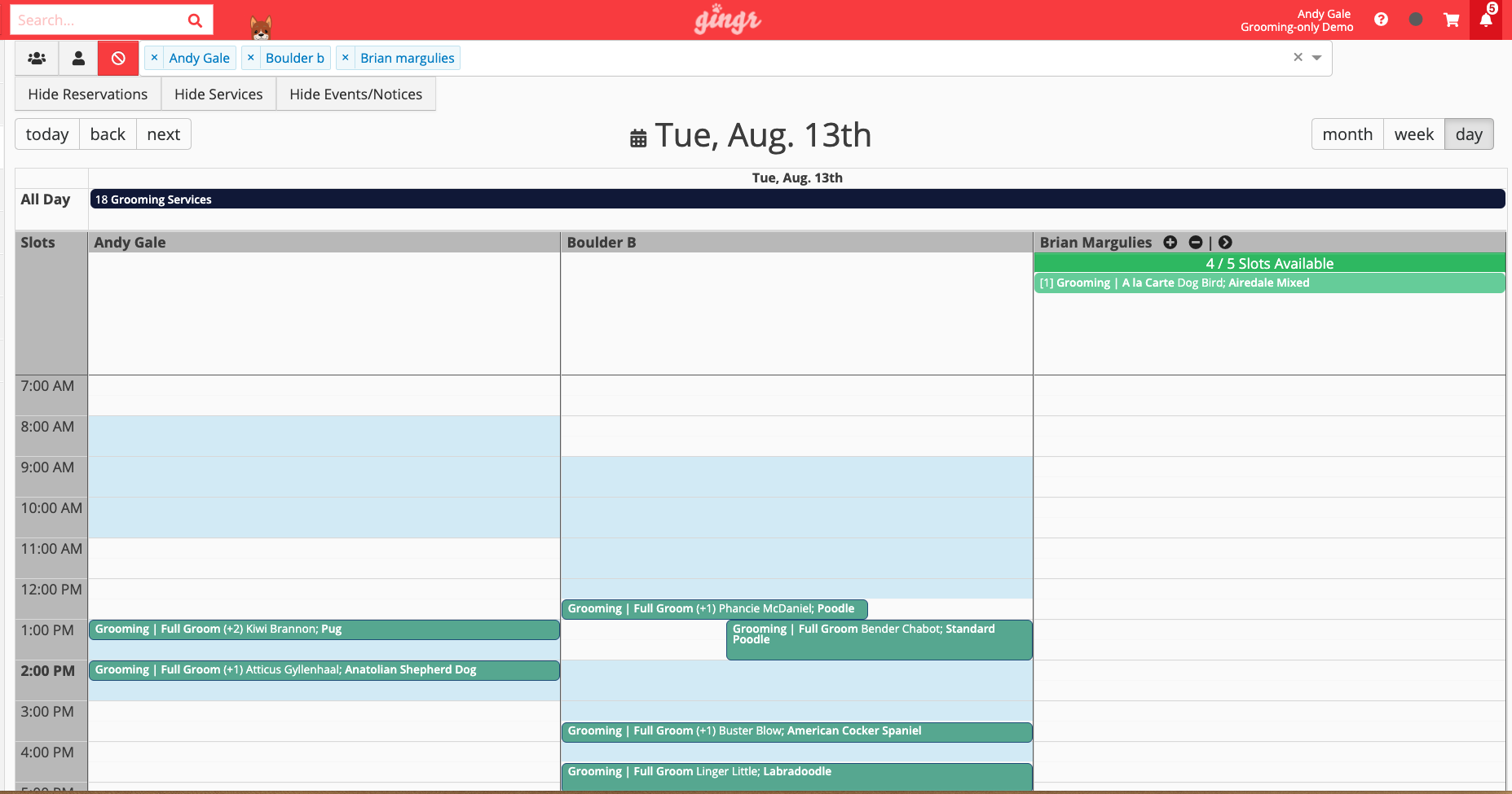 Dog grooming scheduling software Dog grooming scheduling software